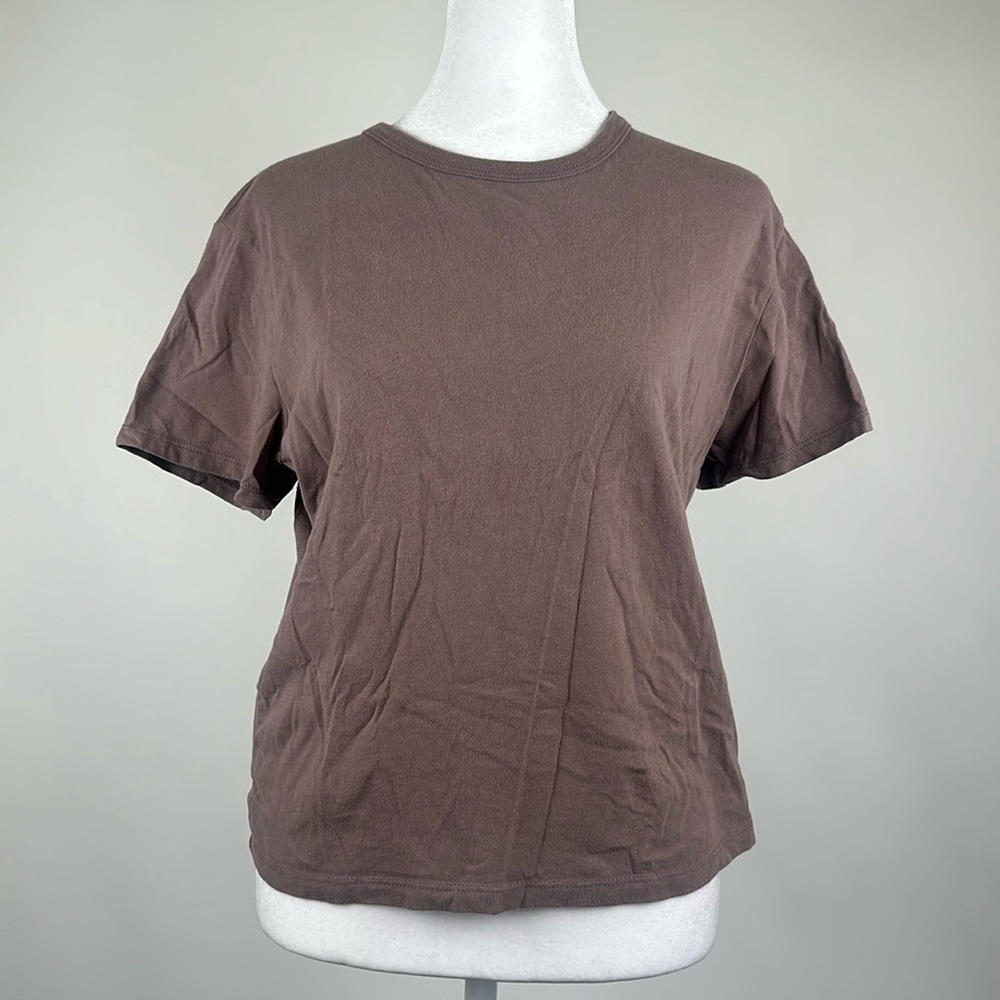 Abercrombie & Fitch Women’s Soft Essentials Short Sleeve Crew Neck T-shirt Sz M